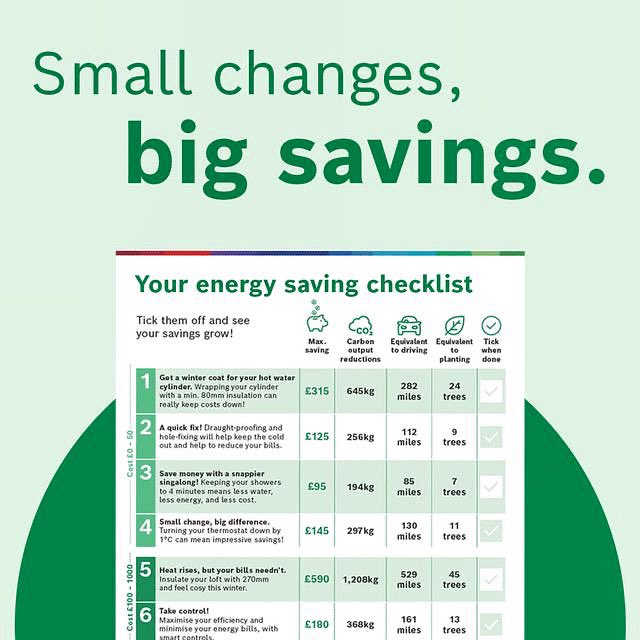 While the energy prices go up, let’s bring your bills down! 😊 Here’s some #EnergySaving tips by <a href="/WorcsBoschCare/">Worcester Bosch Care</a> !
worcester-bosch.co.uk/energy-saving-… 
We’re #SouthLondon #Heating, award-winning heating
Your local heating specialist in #SouthLondon southlondonheating.co.uk 
#EnergySavingTips
