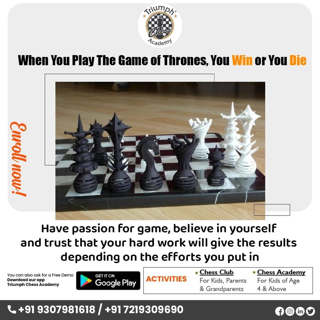 TCAchessmate's tweet photo. You were Born to Win
But to be a Winner,
You must Plan to Win,
Prepare to Win, &amp;
Expect to Win

Register now!

𝐂𝐚𝐥𝐥: 9588697656 / 9307981618
𝐄𝐦𝐚𝐢𝐥: admin@triumphchessacademy.com

#triumphchessacademy #chessacademy #chessclub #onlinechess #chesscoaching #chessmate #chess https://t.co/nogYuyOkmW