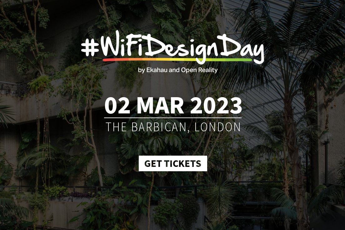 BrightCloudLtd's tweet photo. Working in tech and want to learn more about #WiFi? Check out #WiFiDesignDay London hosted by @OpenRealityUK and @ekahau on March 2! https://t.co/ZaFa8lZx21 https://t.co/kdwERqEs2v
