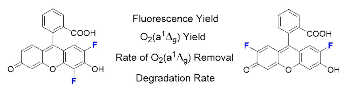 Sensors_MDPI's tweet image. Oxygen- and pH-Dependent Photophysics of Fluorinated Fluorescein Derivatives: Non-Symmetrical vs. Symmetrical Fluorination
mdpi.com/1424-8220/20/1…
#singletoxygen #fluorescentprobe #photobleaching