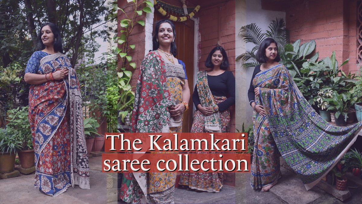 shrenisnetwork's tweet photo. New saree collection is live. Watch now!!  https://t.co/pqnX6oI9e6 https://t.co/yFWmiXawMH