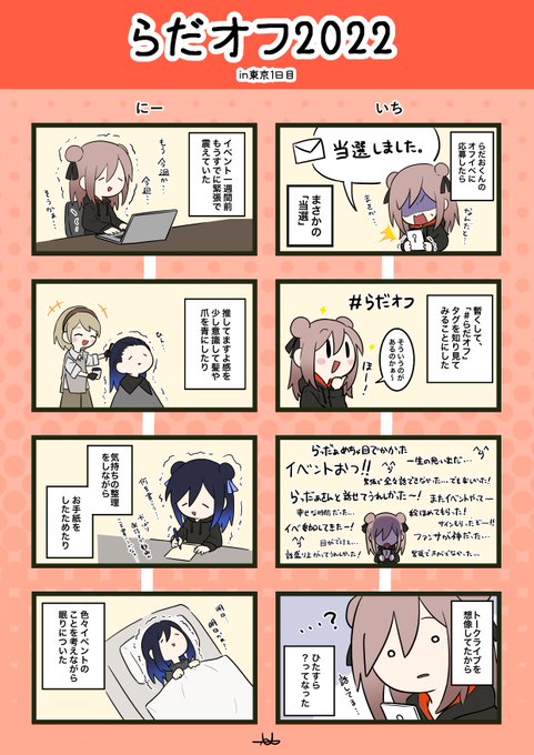 #らだオフ 
めちゃ遅いけどレポまとめたので投稿!(1/2) 