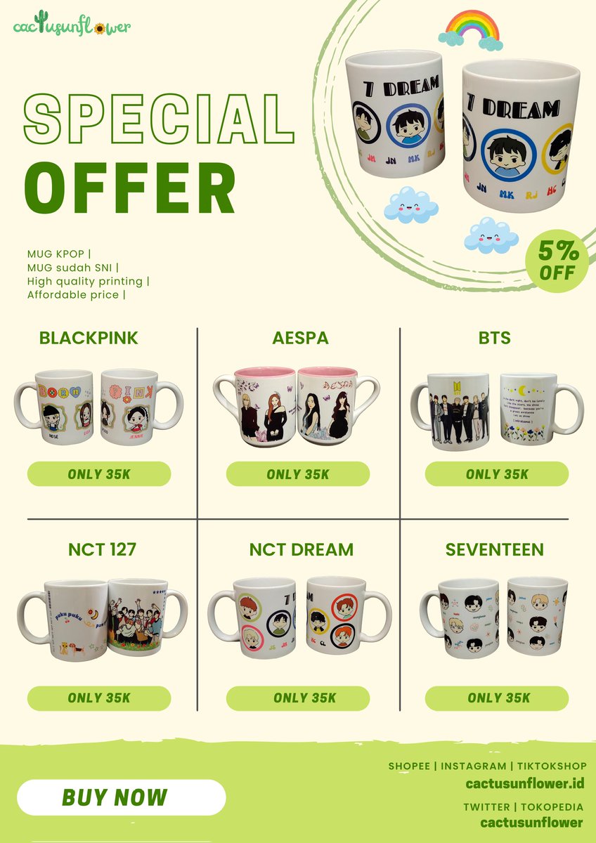 mug kpop 30ribuan🌵🌻 tweet media
