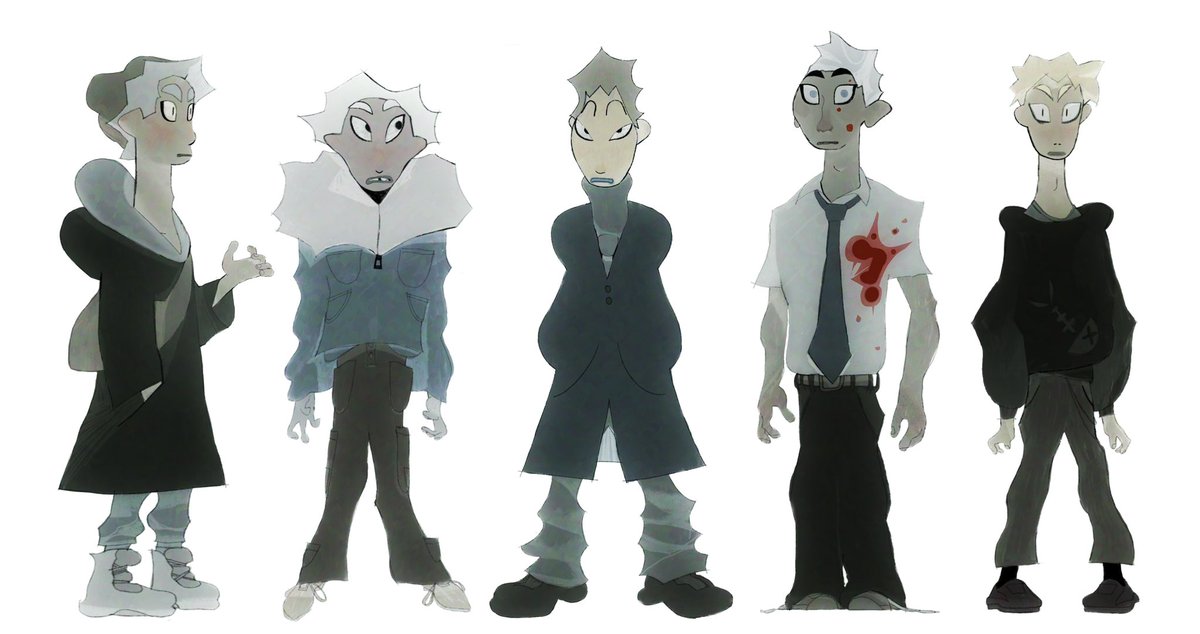 Tomspru's tweet photo. #PortfolioDay hi! I’m Thomas and I am open for work in character design! 🦭 These are all designs for a personal project/ movie idea I’m working on called Fish City 🐋

https://t.co/FQMIltEOzq
thomasspruill@alum.calarts.edu https://t.co/MXQOpZYZSU