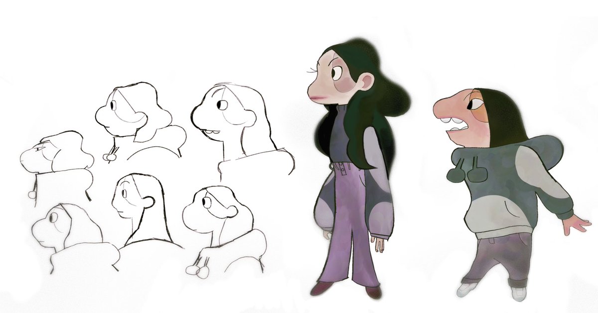 Tomspru's tweet photo. #PortfolioDay hi! I’m Thomas and I am open for work in character design! 🦭 These are all designs for a personal project/ movie idea I’m working on called Fish City 🐋

https://t.co/FQMIltEOzq
thomasspruill@alum.calarts.edu https://t.co/MXQOpZYZSU