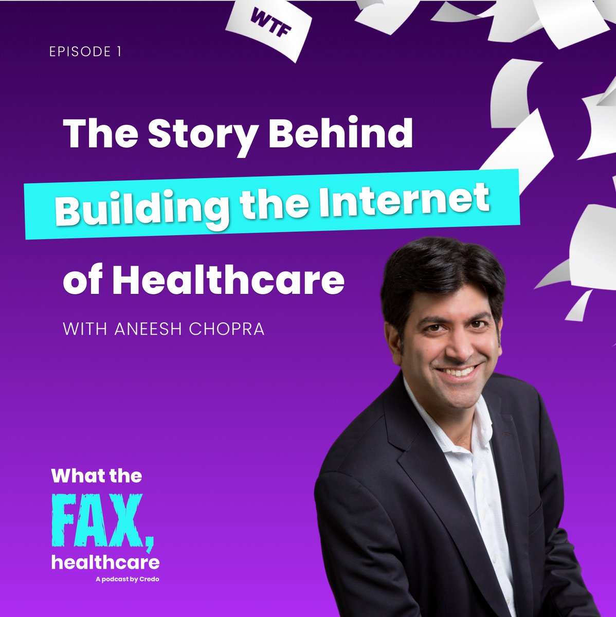Credo (@credo_health) on Twitter photo WTF is the deal with healthcare interoperability, and why has it taken so long to build a healthcare internet that works for all of us? <a href="/aneeshchopra/">Aneesh Chopra</a> answers this question in our first episode of “What the Fax, Healthcare.” Listen now at hubs.li/Q01xwlSJ0. WTF is the deal with healthcare interoperability, and why has it taken so long to build a healthcare internet that works for all of us? <a href="/aneeshchopra/">Aneesh Chopra</a> answers this question in our first episode of “What the Fax, Healthcare.” Listen now at hubs.li/Q01xwlSJ0.