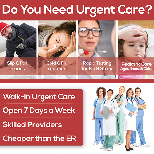 You don't have to wait weeks for your PCP to get treated for illnesses, injuries and more. We're open 7 days a week, just walk in to be seen and get relief!

#westporturgentcare #westport #fairfieldmoms #connecticut #fairfield #norwalk #stamford #fairfieldcounty #westportCT