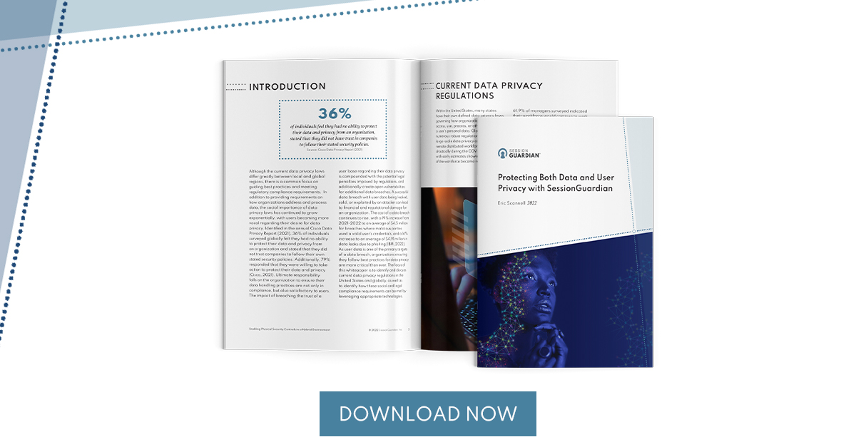 SessionGuardian's tweet image. Choosing cybersecurity solutions that support robust security authentication without sacrificing data privacy can be a complex challenge. 

Download Protecting Both User and Data Privacy to learn how SessionGuardian addresses this challenge: hubs.la/Q01xwkQ40