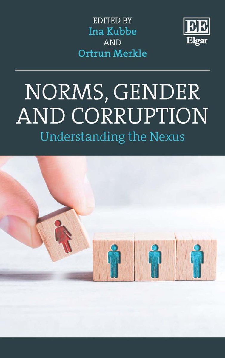 Virtual book launch! Editors <a href="/kubbe_ina/">Ina Kubbe</a> and <a href="/OrtrunMerkle/">Ortrun Merkle</a>  host the launch of Norms, Gender and Corruption: Understanding the Nexus 

26 January at 15:00 CEST/ 9am EST

Register here: bit.ly/3jYKsiR