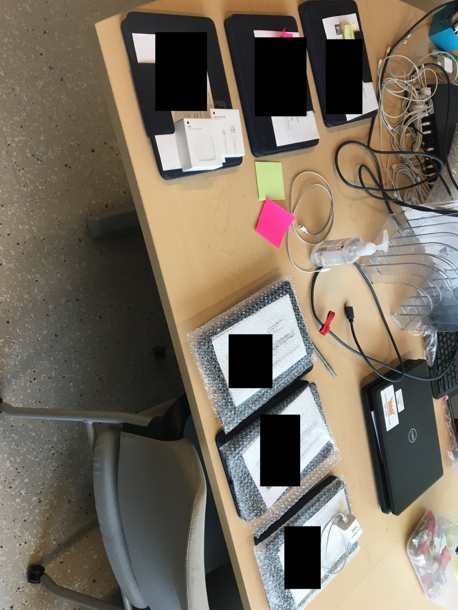 Busy morning here <a href="/DHMiddleAPS/">Dorothy Hamm Middle School</a> helping create an <a href="/APSMath/">APS Math Office</a> test with the 8th grade team using <a href="/Mastery_by_Inst/">Mastery by Instructure</a>, showing how to find resources for the 7th math team in <a href="/SavvasLearning/">Savvas Learning</a>, and then back to setting up iPads. <a href="/APSVirginia/">Arlington Public Schools</a> ITCs do it all. @aps_edtech