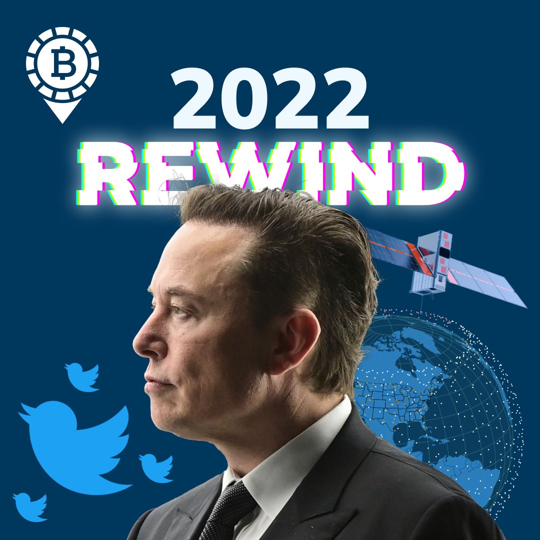 LocalBitcoins's tweet image. #2022Rewind! ⏪🔍

Finally, at #6 we have @elonmusk... 📲🌐

...new owner &amp;amp; CEO of @Twitter, after a $44 billion purchase.

#LocalBitcoins #Rewind #ElonMusk #NewOwner #CEO #Twitter #FreeSpeech