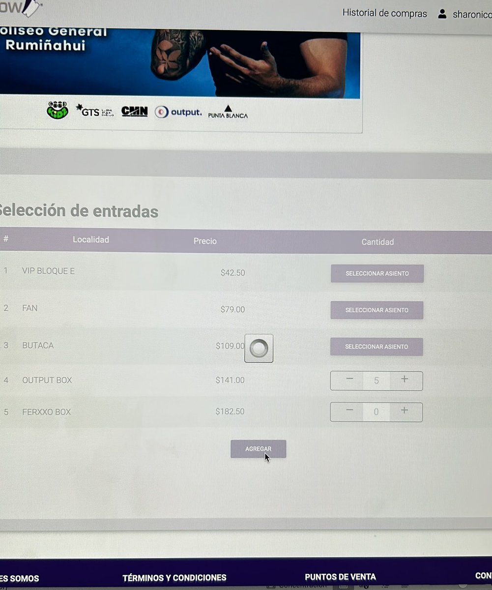 SharonNArmas's tweet photo. Pésimo servicio de @Ticketshow, abren el mismo día para #Quito y #Guayaquil obviamente la página iba a colapsar.

Gracias por no dejar ver al #Ferxxo https://t.co/lbwy7qXEiC