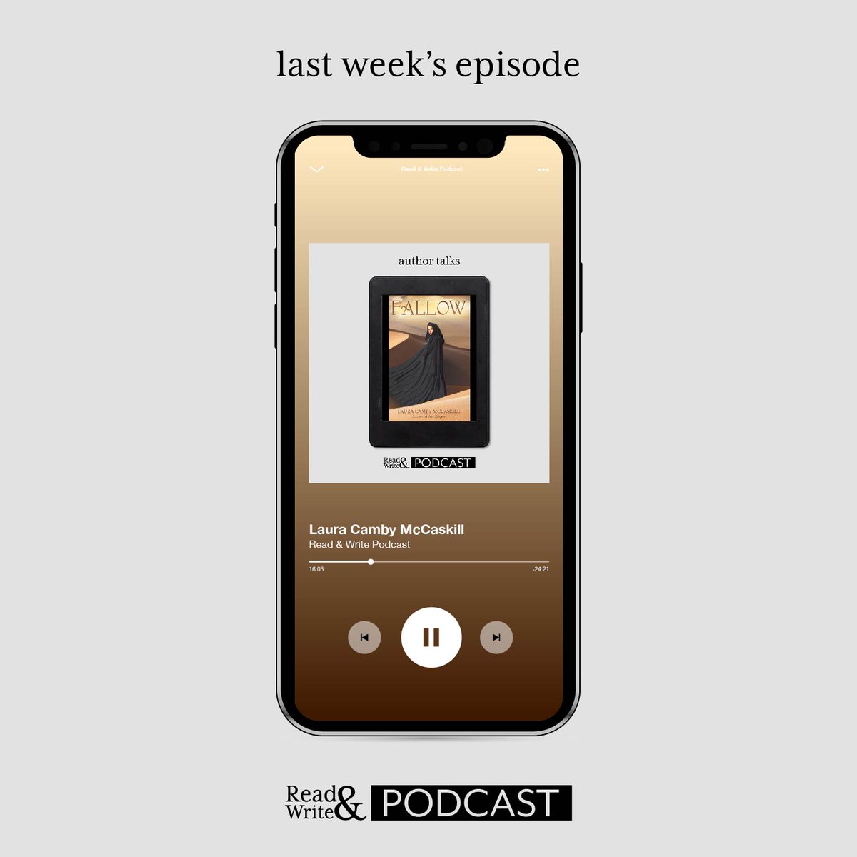 DMZiebarth talks with podcast guest, Laura Camby McCaskill @lcmccaskill, about her writing influences and her thriller novels. 

LISTEN //
Apple: apple.co/3r5SN4d
Spotify: spoti.fi/3G9S4oU