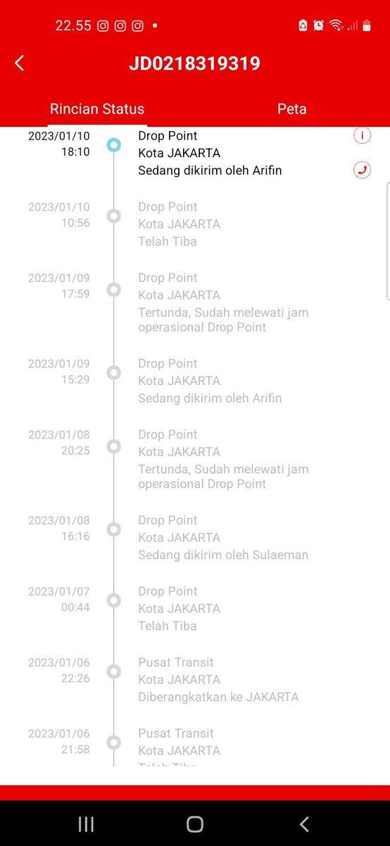 ardynt8's tweet photo. @jntexpressid Jakarta ke jakarta ga sampe sampe paketnya, tolong perbaiki pelayanan https://t.co/xuo4y6ZsGB