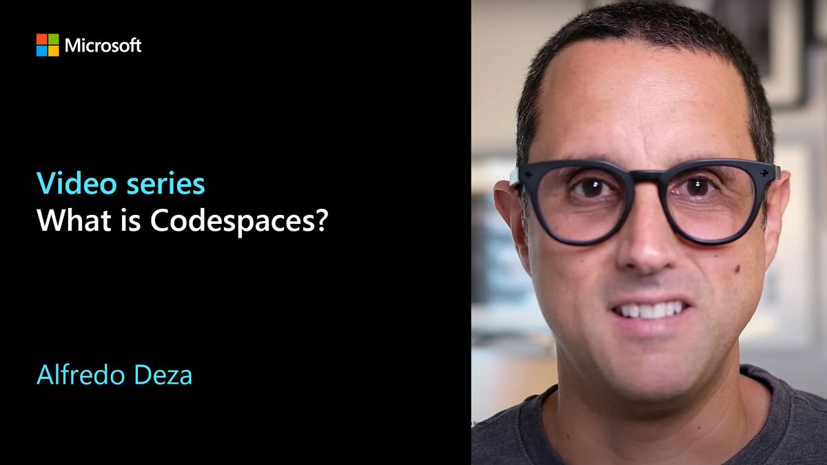 msdev's tweet photo. Use our Introduction to Codespaces series of tutorials to start running configurable dev environments in the cloud with Visual Studio Code: https://t.co/nQAIXBgLRO #VSCodespaces https://t.co/I3irOtooEh