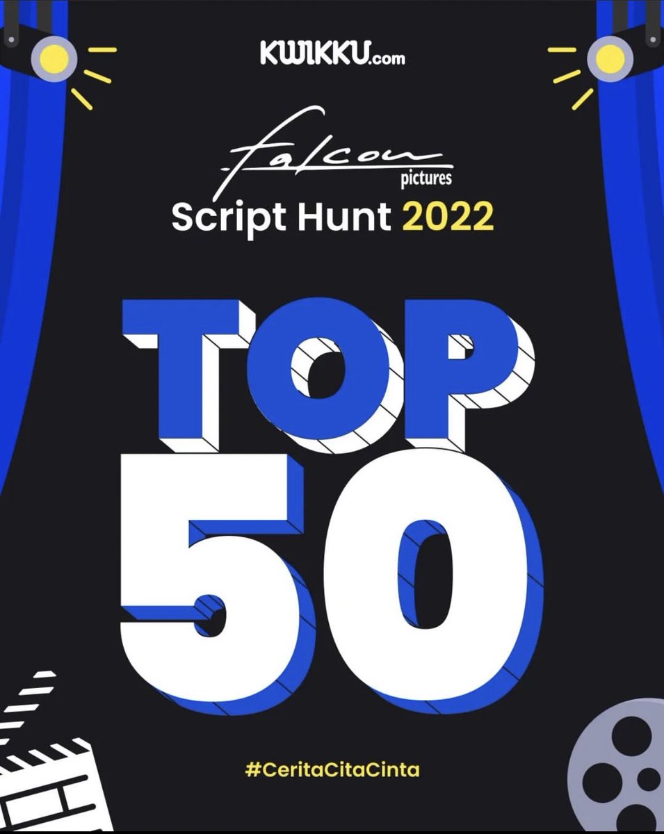 BukuFaridaPane's tweet photo. Wah alhamdulillah ya lolos 50 besar penulis terbaik dr @FalconPictures_ guys. Doakan semoga lancar terus ya sampai menjadi yg terbaik dalam #CeritaCitaCinta #falconpicture #script #scripthunter #inpiration #cerita #thebeststory https://t.co/HgTNWEcpB4