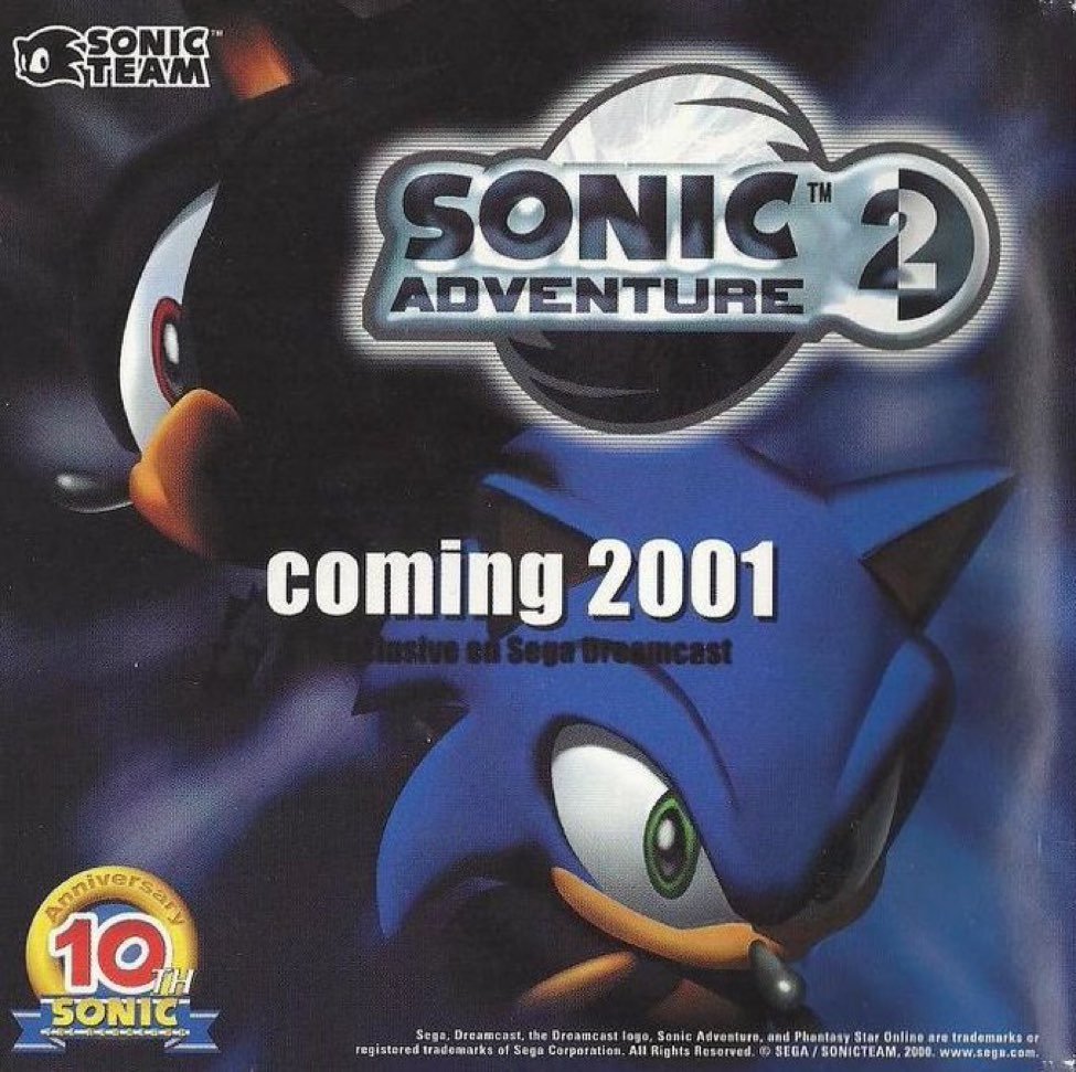 Sonic the Hedgehog News, Media, & Updates on X: Sonic Adventure 2: Battle  Nintendo GameCube official promotional art. #SonicTheHedgehog   / X