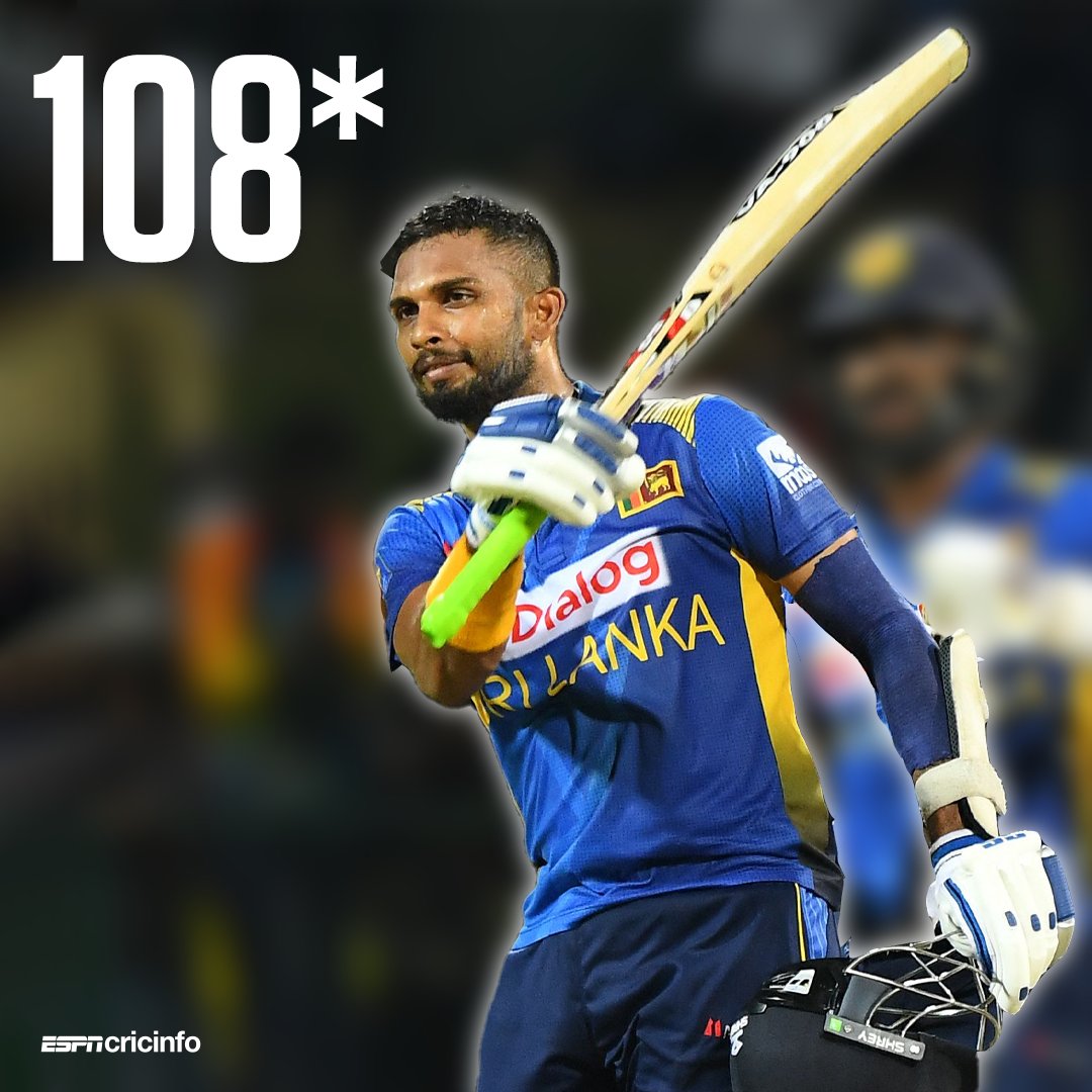 Supun_Tharaka_1's tweet photo. ශ්රී ලංකාවේ ගෞරවය රකිමින් දසුන් ශානක සිය දෙවන එක්දින ශතකය ඉන්දියාවට එරෙහිව වාර්තා කරයි..🔥
#1stODI #SLvIND #ST_18 🇮🇳 v 🇱🇰 https://t.co/nPVMCMiV3r