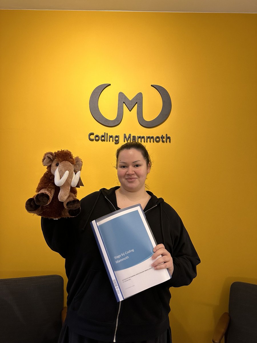 semonto's tweet image. We have the great pleasure of welcoming Annysa to our team!
As part of her Marketing and Communication studies at @ThomasMoreBE she has chosen @CodingMammoth for her internship, to learn more about what it’s like to work at a SaaS company. Please give her a warm welcome!