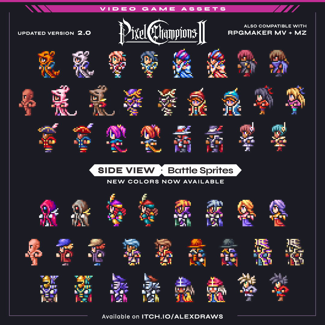 alexanderpixels's tweet image. #PortfolioDay is here, and I remembered to post something #pixelart #ドット絵