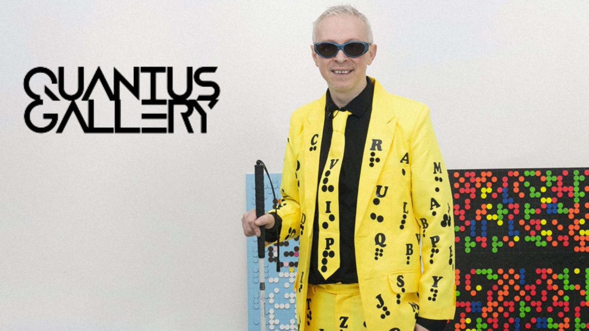 The Blind Braille Artist, Clarke Reynolds' first solo London exhibition #ThePowerOfTouch opens tomorrow at Quantus Gallery 🎨

Visit the free exhibition from Thursday, 12 January, at Quantus Gallery, 11-29 Fashion Street, London, E1 6PX. ow.ly/prR350MmsVc