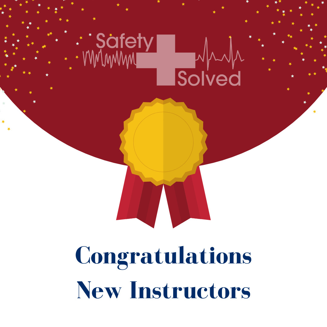 SafetySolved's tweet image. Congratulations to all the new American Heart Association and American Red Cross instructors in the last week!
Will, Leah, Kevin, Alex, Alexander, Jay, Isabel, Demii, Cassandra

Safety-Solved.com
#SafetySolved #CPRInstructor #CPRsaveslives #instructortraining #ARC #AHA