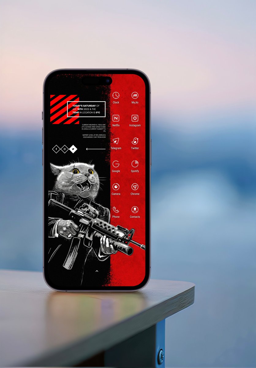TheNovaSetup's tweet photo. Today's Setup 😍 #Cat
App used ⤵️
🔹️Launcher -: @NovaLauncher
🔹️Wallpaper -: Join Telegram [Link in Bio]
🔹️Icon Pack -: @justnewdesigns
🔹️ Watch Video 👇
https://t.co/iJpdbZs2D0

➡️🚀🚀 🆃🅷🅰🅽🅺 🆈🅾🆄 🚀🚀⬅️ https://t.co/Ctx733ojW0