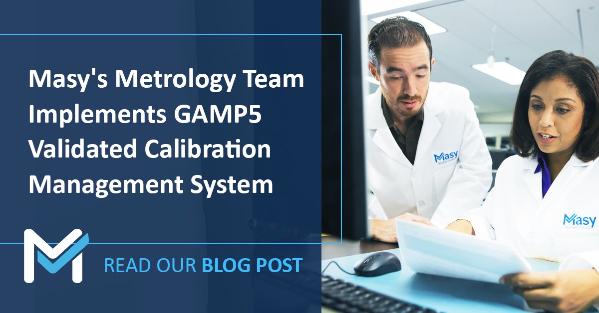 Masy's Metrology team recently implemented a new GAMP5 validated calibration management system to give our customers the most efficient and secure calibration services. Read the new blog post: hubs.ly/Q01x5c-x0 #calibration #metrology #validation #pharma #lifesciences