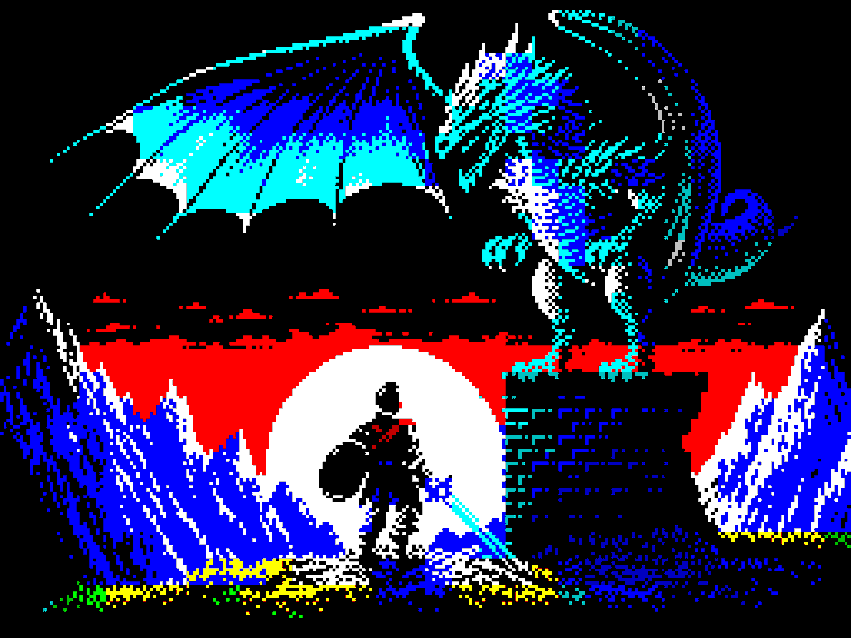 helpcomputer0's tweet image. Hello #PortfolioDay! I draw pixel art using annoying colours.