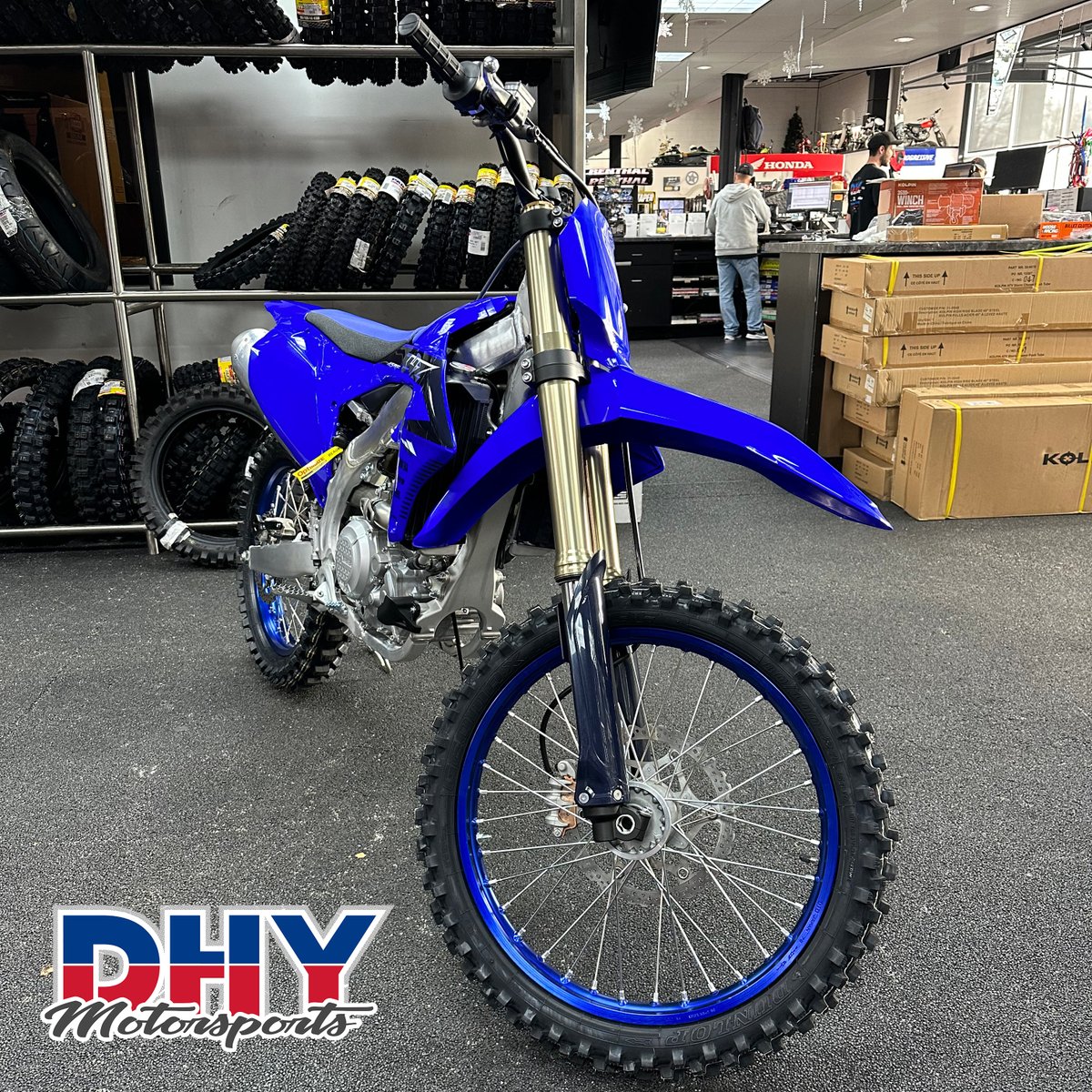 DHYNJ's tweet image. We have a 2023 #Yamaha #YZF450 available!! This newly redesigned beast is ready to hit the track! Stop by and check it out!! For more information call or text 856-848-8500 and ask for the sales department.