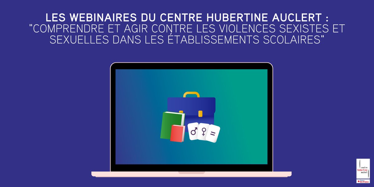 CentreHubertine's tweet photo. Le 18 janvier prochain, le @CentreHubertine propose un nouveau webinaire à destination des professionnel·les de l'éducation pour prévenir les violences sexistes et sexuelles au sein des établissements scolaires. 👉 En savoir + : https://t.co/vqCNncktYy https://t.co/UgiyGuoS72