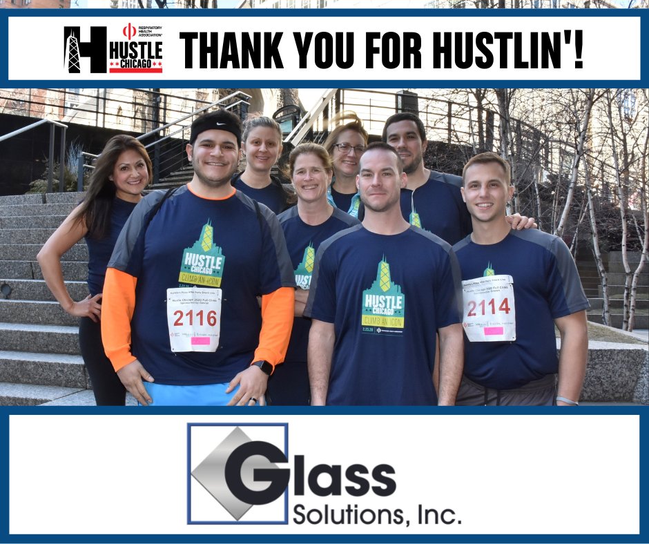 Hustle Chicago® stair climb tweet media