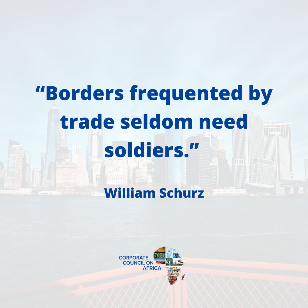 CorpCnclAfrica's tweet photo. Investment and trade are about more than just monetary gain and success. They promote and bring about peace, stability, and security.
#Africa #buildingforwardtogether #theafricawewant #AfricaRise https://t.co/NNy3t2FTMm