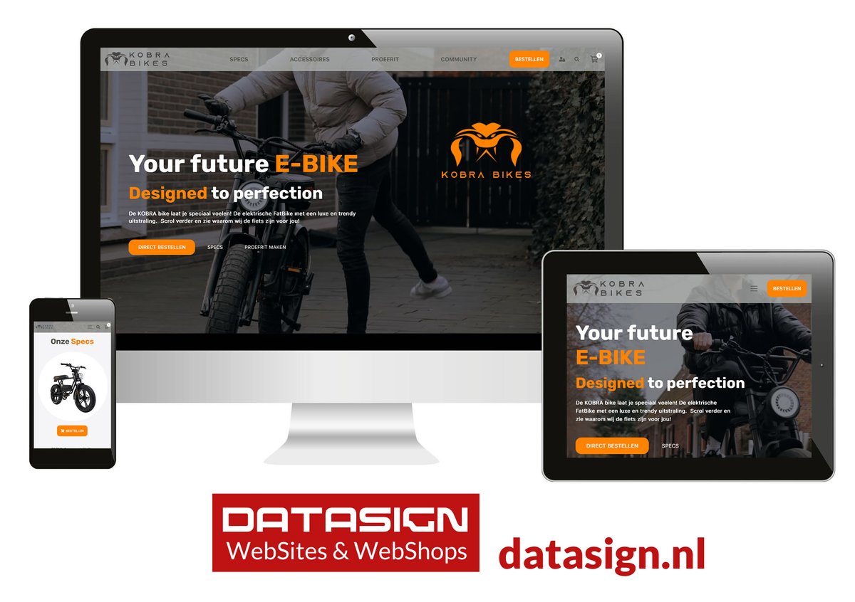 datasign's tweet photo. Nieuwe Fatbike Webshop voor Kobra Bikes Nederland https://t.co/fJXs8cUif2 https://t.co/PTENdWySKF
