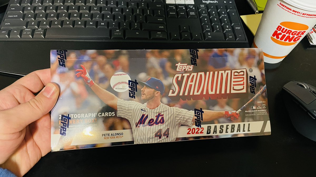WatchTheBreaks's tweet image. Who wants to win a Hobby Box of Topps Stadium Club ⚾️?? 

RT &amp;amp; Follow me to enter to win! 

#Collect #TheHobby