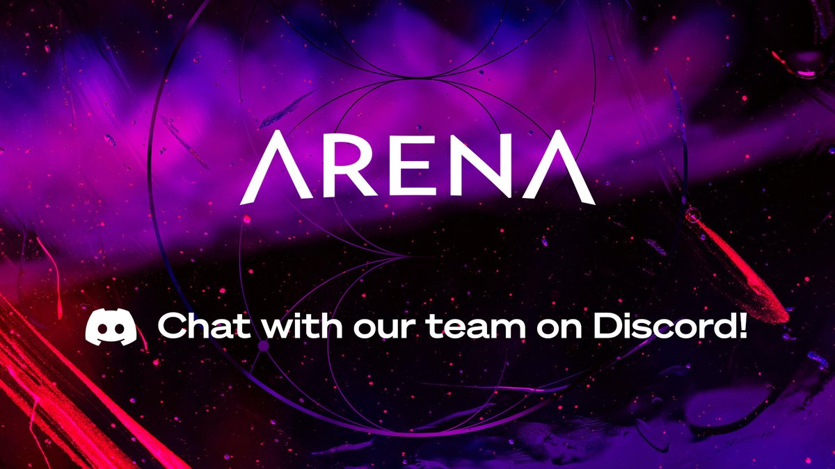 ArenaTVOfficial's tweet image. We've loved doing all of our giveaways here on twitter but from here on out we are going to start doing them in our discord so we can further support the community that is now the backbone of Arena.

If you want in on the discord fun:
discord.gg/arenatv