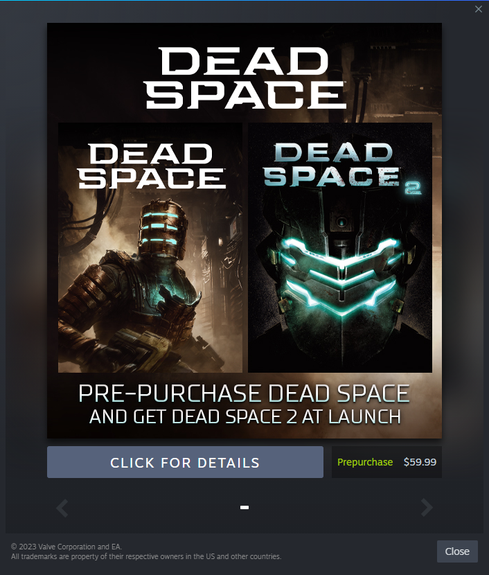 SirGroovyBones's tweet photo. uh...what year is it? lol
#gaming #sus #deadspace #steam https://t.co/vIU2pE9aZ1