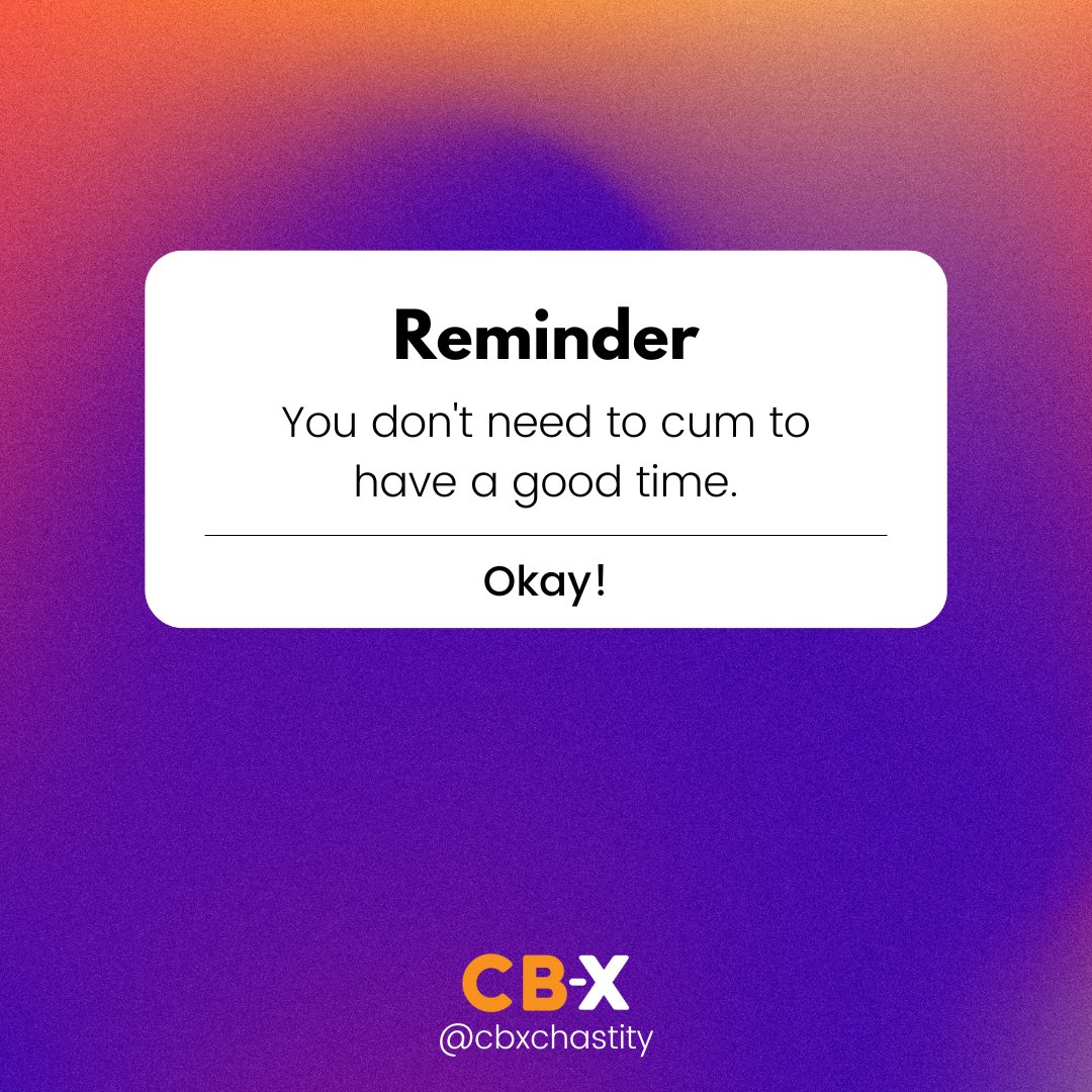 cbxchastity's tweet image. Just gonna leave this here. #normalizeit 

Comment with a 💯 if you agree

#chastityplay #chastitylife