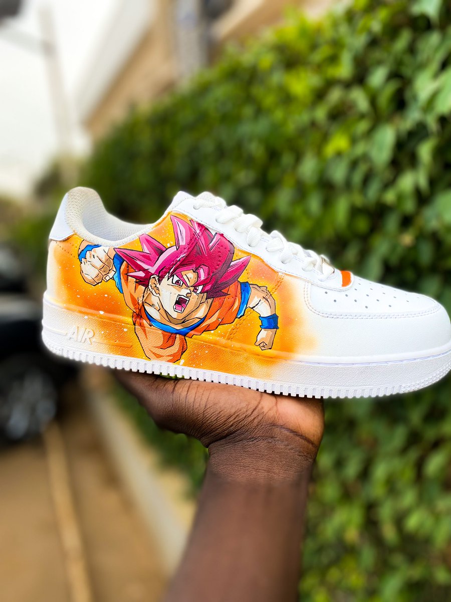 gabs_abens's tweet photo. AF1 custom Goku 
#Goku #DragonBallSuper https://t.co/CCw3xhRTeV