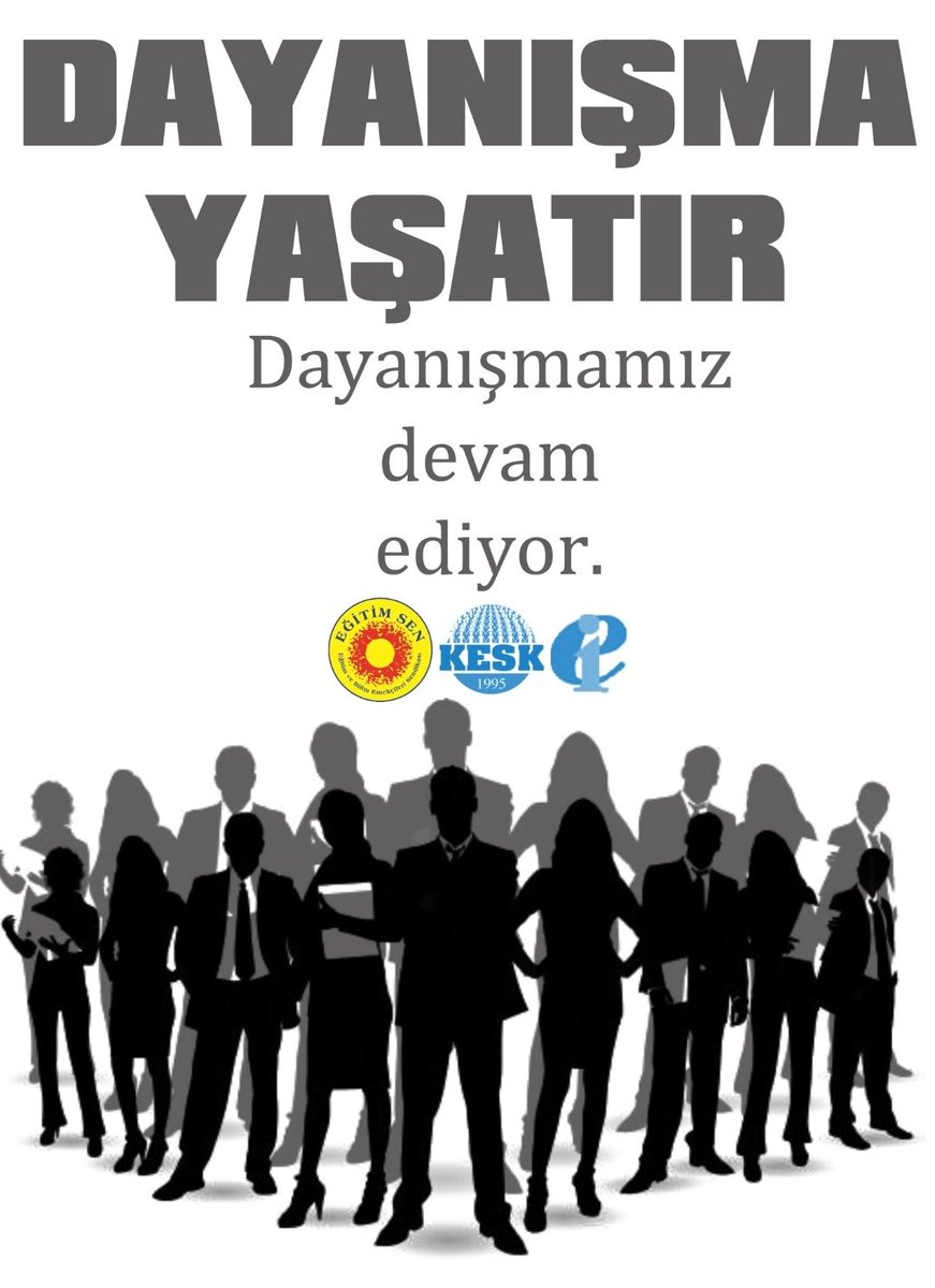 Mücadele, hak arama,dayanışma deyince akla tabiki de yalnızca  "KESK" gelir✌✌✌
#kesklilertakipleşiyor