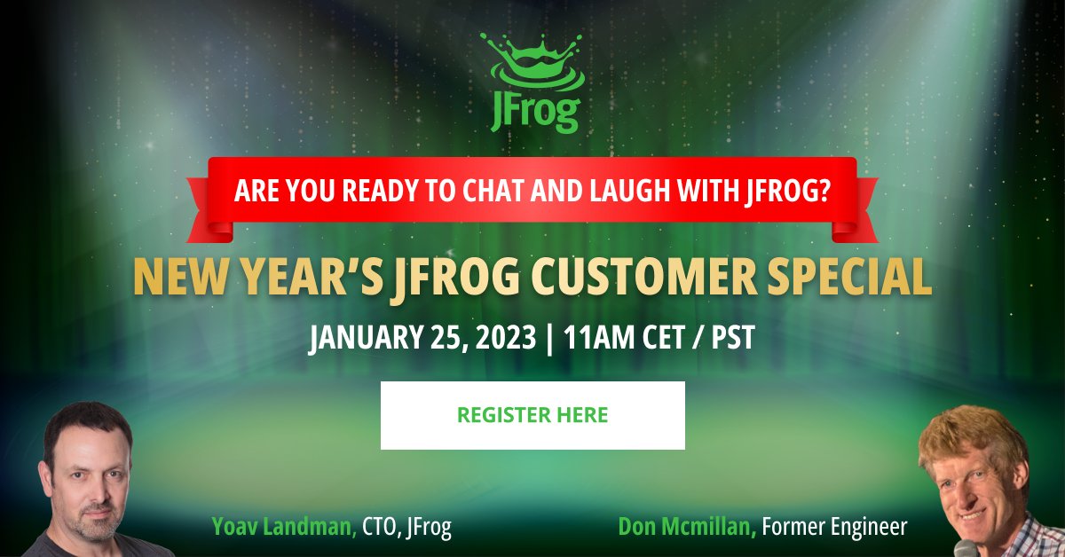 JFrog tweet media