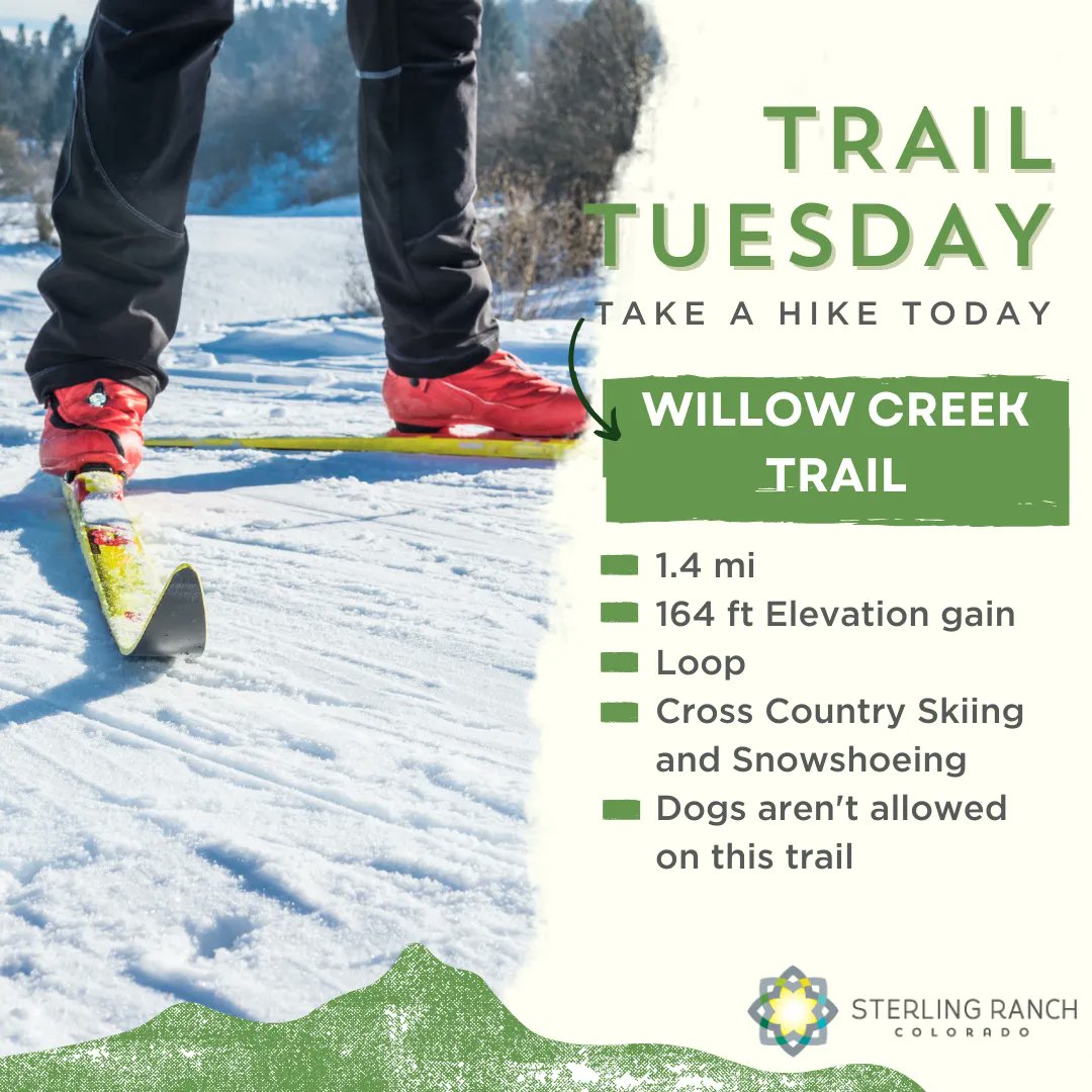 Located in #roxboroughstatepark Willow Creek Trail is little elevation and a usually considered easy loop so grab your skis and hit the trail!

#trailtuesday #getoutside #joyresideshere