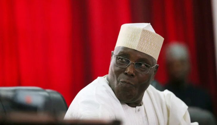 SaharaReporters's tweet photo. AUDIO LEAK: PDP Presidential Candidate, @Atiku Admits Using Fasawe, Andy Uba To Syphon Billions Of Naira In Federal Contracts During Tenure As Nigerian Vice-President | Sahara Reporters https://t.co/mYZuS5YALL https://t.co/grA81Qj6H6