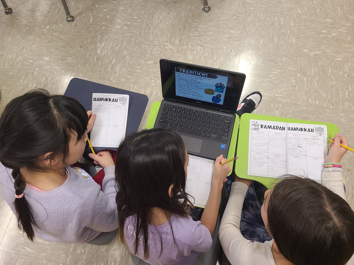 mmhteach's tweet photo. #class3h is traveling the world virtually today! First, we're in Israel to take notes with partners for NF writing about Hanukkah (Holidays Around the World). Later, we'll be "flying" to China for S.S. π @JRRS_Jericho #jrrsfamily https://t.co/KEPN21GFMA