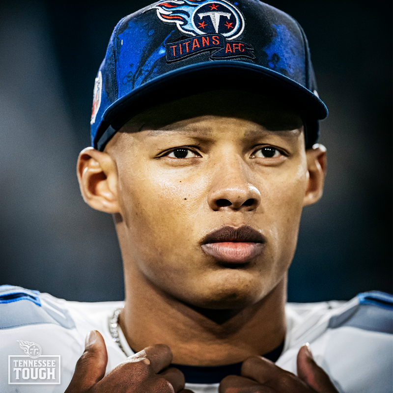 Titans's tweet photo. Titans QB Josh Dobbs: "I Would Love to be Back Here"
