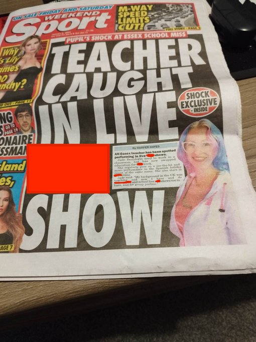 Front page as another 2 papers cover my adventures in Benidorm.  Benidorm really is a fun place with