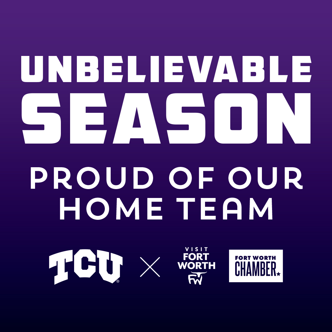 VisitFortWorth's tweet image. Fort Worth proud.