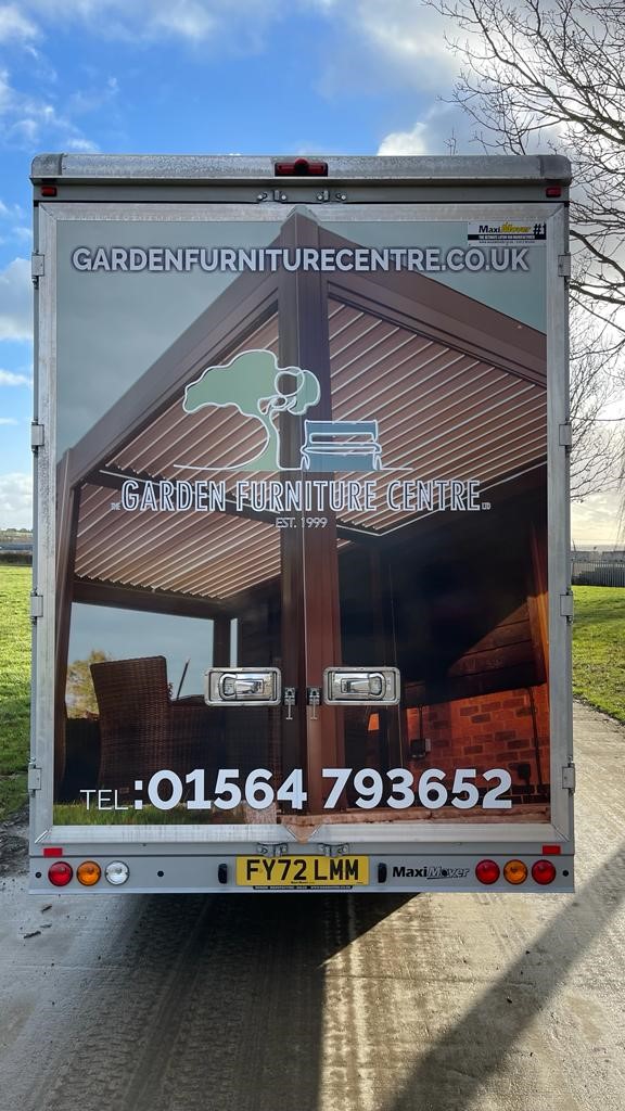 gfcuk's tweet photo. What better way to welcome the New Year than with a brand-new van! 

We have added a new van to the GFC family to deliver all your orders across the country!
Wrapped by Vinylistix UK LTD: https://t.co/vH5zGZNAn9

#newyears  #companylogo #gardendesign #gazebolife #gazebolife https://t.co/dTLcVo0TeZ