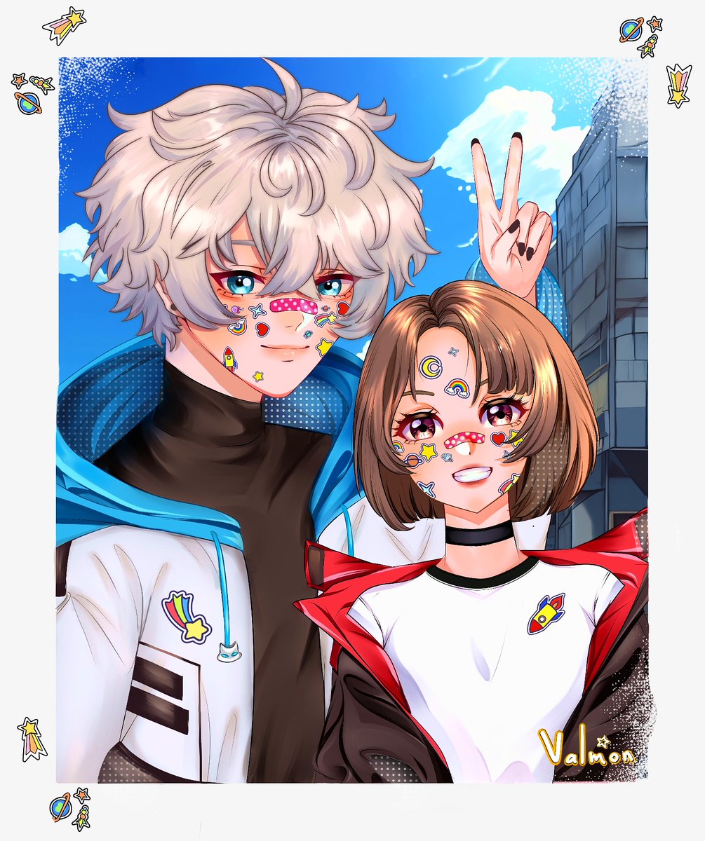 valmonVT's tweet photo. Everyone wants to be ✨💫🌿Aesthetic ✨👾🌈

#Shutart #ValMonArt #Vtuber #ilustration https://t.co/ACmKhoVVJu