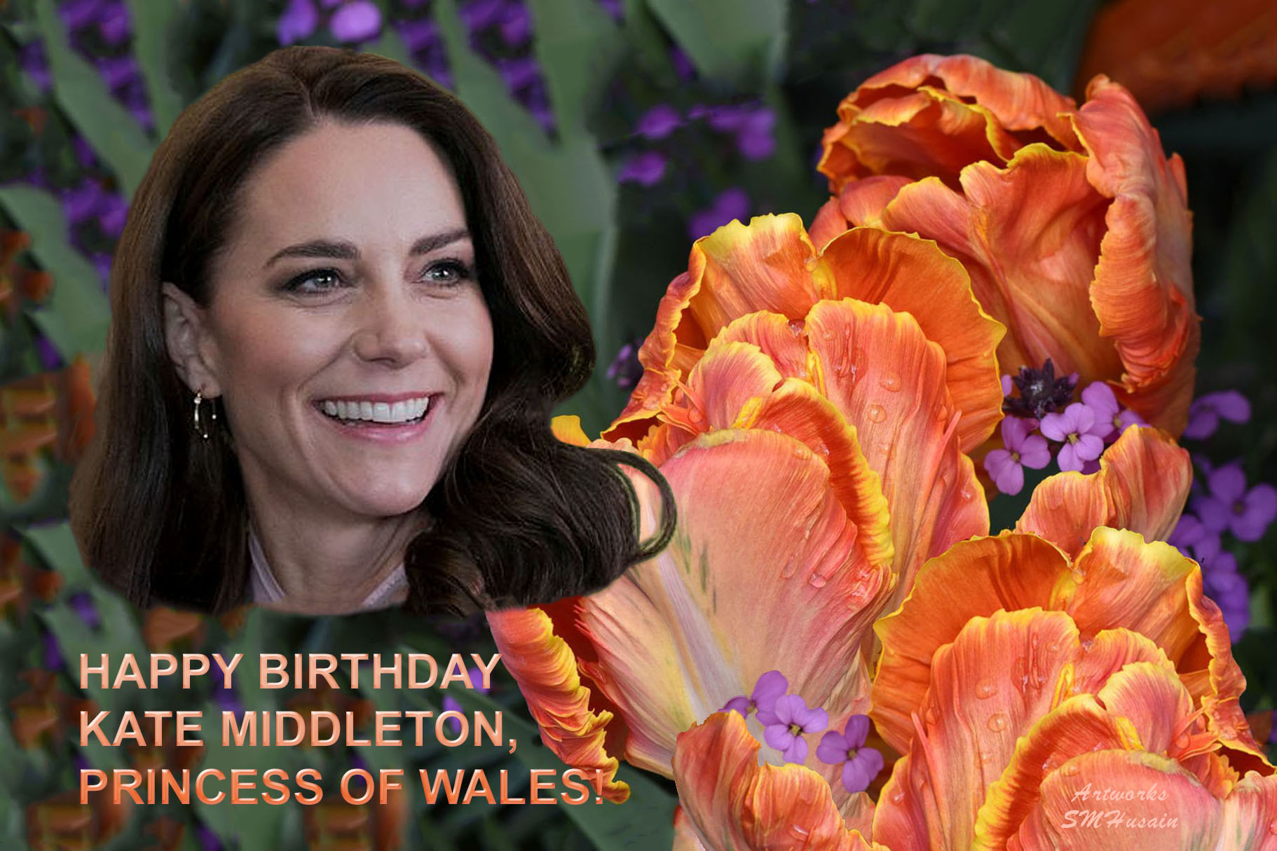 Happy Birthday Kate Middleton,
Princess of Wales! 